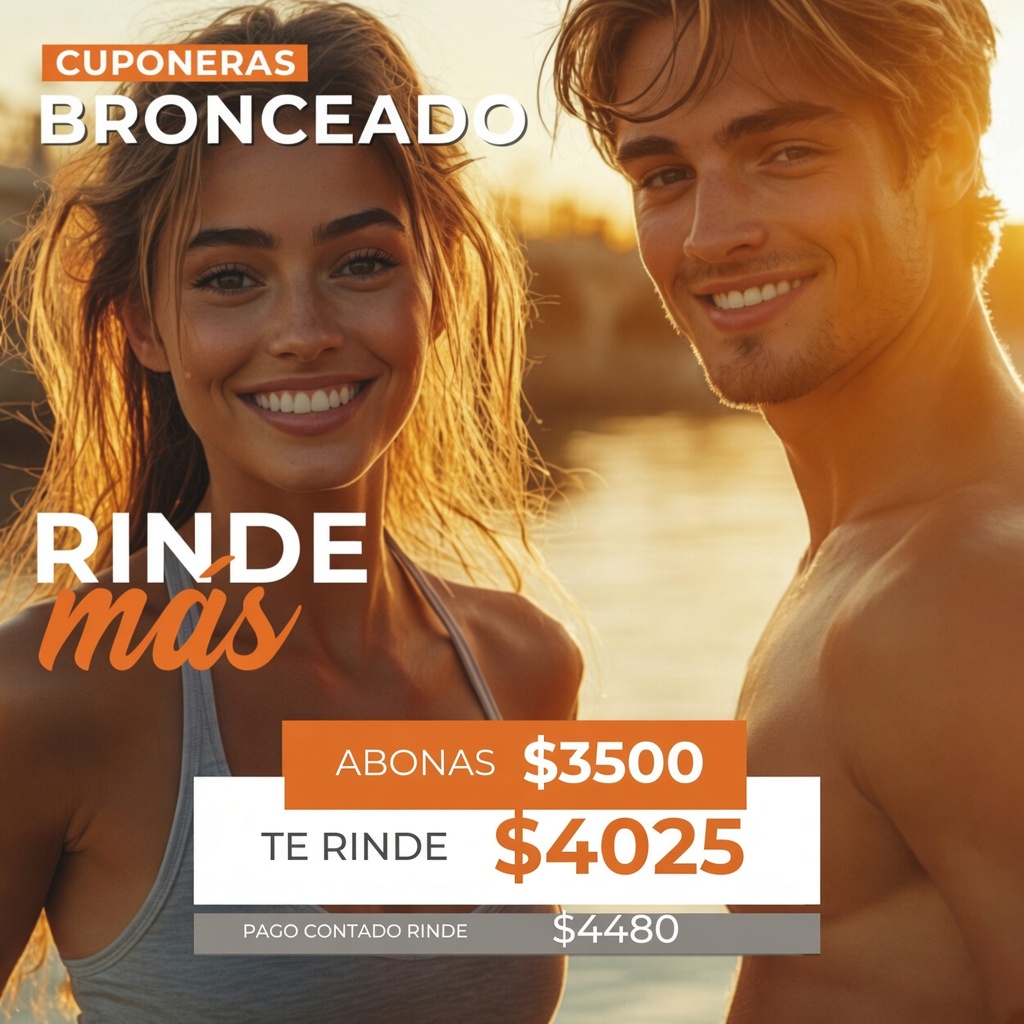 Cuponera Primavera Verano: Rinde con pago por transferencia bancaria 28% más.