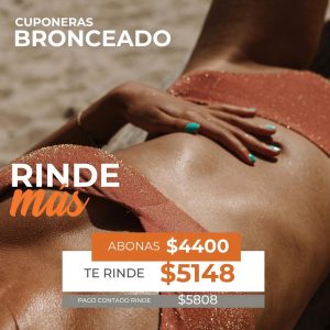 Cuponera Primavera Verano: Rinde con pago por transferencia bancaria 32% más.