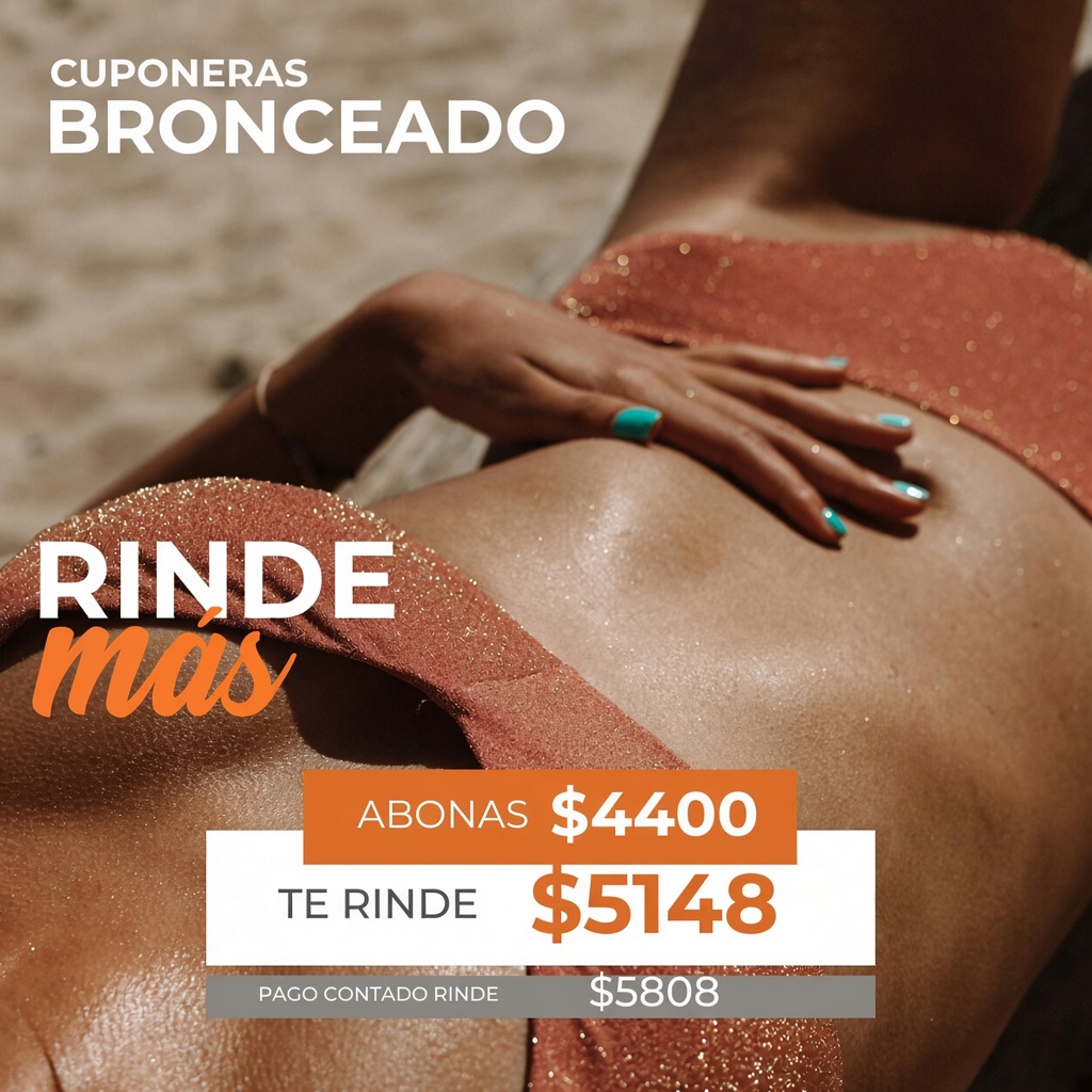 Cuponera Primavera Verano: Rinde con pago por transferencia bancaria 32% más.