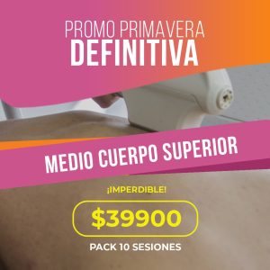 MEDIO CUERPO SUPERIOR 58% OFF | 10 SESIONES ZONAS (espalda + pecho + hombros + abdomen + cuello + brazos)