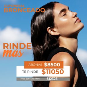 Cuponera Primavera Verano Rinde con Pago por Transferencia Bancaria 45% más